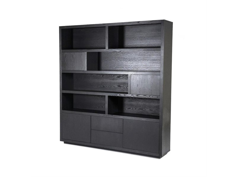 Kabinet Helsinki 2 laden - zwart