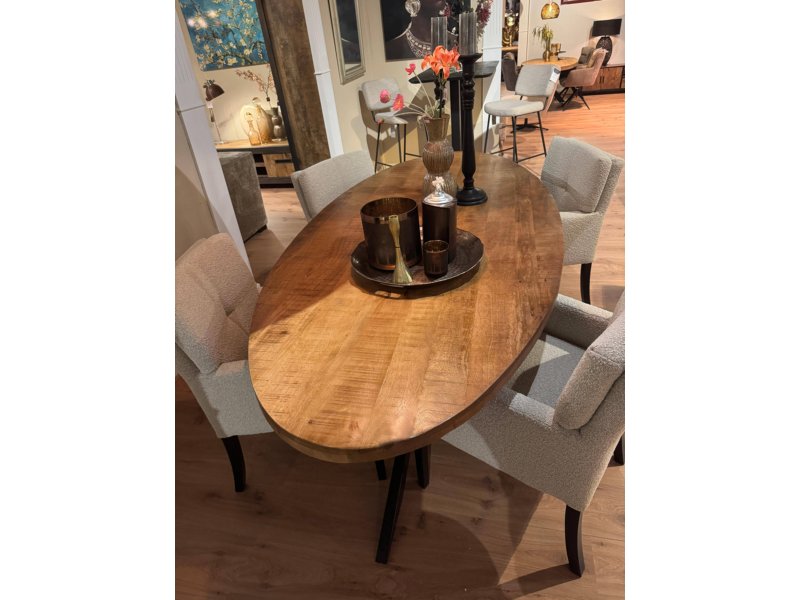 Eettafel mangohout