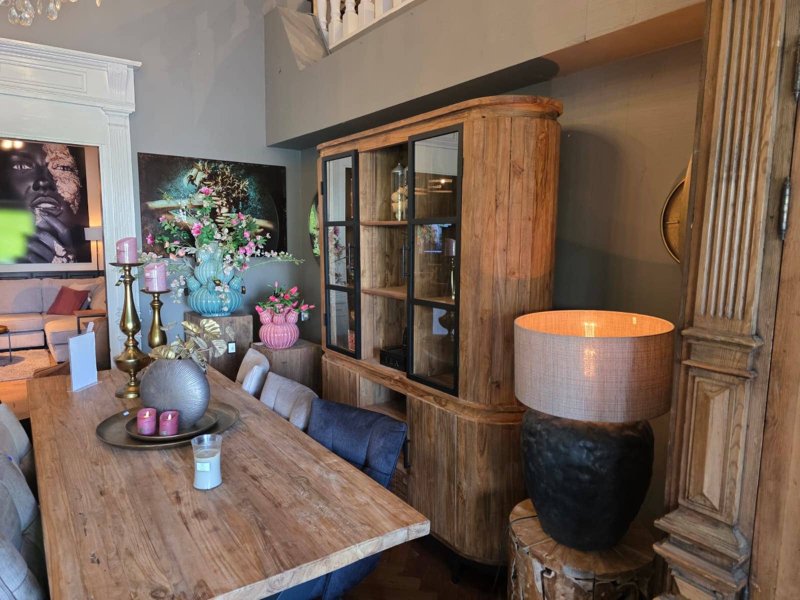 Buffetkast ronde vormen