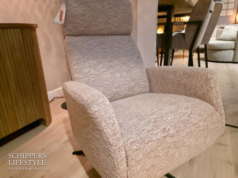 roze relaxfauteuil