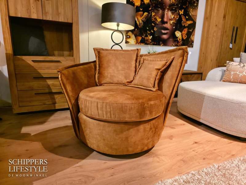 Ronde fauteuil Hermen