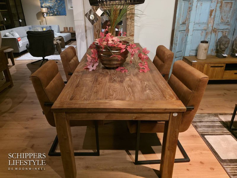 Eetkamerstoelen set luxe